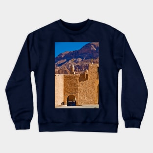 Egypt. Monastery of St.Anthony. Entrance. Crewneck Sweatshirt